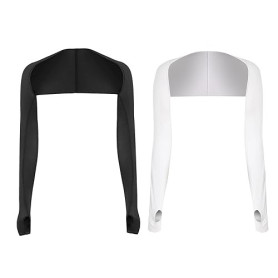 Uv Châle Bras Manche Manchons Bras Manches de Protection,D'extérieur de en Refroidissement Châle Manches de Gants Sans Doigts Av