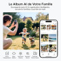 UGREEN NASync DH4300 Plus NAS de Bureau 4 Baies, Port LAN 2,5 GbE, 8 Go RAM, Connexion NFC One-Touch, Album Familial/Bébé AI, Cl