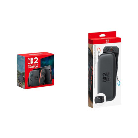Nintendo Switch 2 + Pochette de transport et protection d’écran Switch 2
