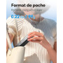 yAyusi Nouvelle Mini Perche à Selfie pour iPhone, Perche à Selfie Portable Extensible en Aluminium avec Télécommande, Perches à 
