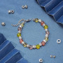 PandaHall Elite - 130 Perles d'Espacement Tibétaines, 6 Styles Intercalaires en Alliage pour Bijoux, Bracelet, Collier, Boucle d