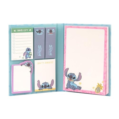 Grupo Erik - Pack de Notes Adhésives Disney, Stitch | Bloc-Notes et Notes Repositionnables | Matériel de bureau, Fourniture scol