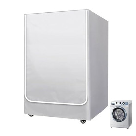 Housse de Protection pour Machine à Laver et Sèche-Linge à Chargement Frontal, Étanche et Anti-Poussière, en Polyester Oxford Ar