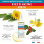 Granions | HUILE DE MASSAGE ARNICA | DÉCONTRACTANT MUSCULAIRE | Huile Essentielle Ylang Ylang et Gaulthérie BIO | Préparation et