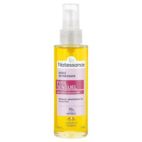 Natessance huile de massage ylang ylang éveil des sens 100ml