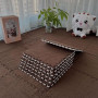 12 pièces de tapis en mousse en peluche emboîtables, 30 x 30 cm pour salon-chambre, carreaux de sol en mousse à assembler pour l