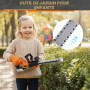 Outils de Jardin pour Enfants 3 en 1 - Débroussailleuse Enfant, Souffleur Enfant & Tronconneuse Enfant, Jouets de Jeu Imaginaire