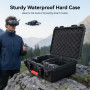 FPVtosky Étui Rigide pour DJI Avata 2, Mallette Rigide Compatible avec Goggles N3, RC Motion 3, la Télécommande FPV 3 et Les Acc