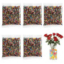Dryxog 50000 Pièces 7-8 MM Perles d'Eau Colorées - Billes de Gel Polyvalentes pour Décoration, Plantes et Art Floral - Remplissa