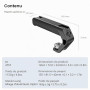 SMALLRIG Poignée Supérieure Légère avec Broches de Positionnement 3/8"-16 pour Arri, Petite Poignée Supérieure pour Appareil Pho