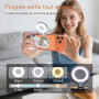 Fun Shot Poignée pour Smartphone et Lumiere à Selfie Magnétique C03,Grip Phone Appareil Photo Magnétique avec Télécommande Bluet
