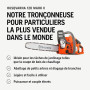 Husqvarna 967861903 Tronçonneuse à Essence HUSQ120-14 120 II, 38,2 cm3, 35 cm