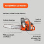 Husqvarna 967861903 Tronçonneuse à Essence HUSQ120-14 120 II, 38,2 cm3, 35 cm