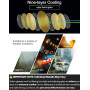 Joopin Lunettes de Soleil Polarisées Carrées Style Rétro Classique Unisexe pour Conduite et Voyage avec Protection UV400