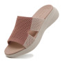 Uwowd Sandales Femme Été Confortables Claquettes Légères Ouvertes Pieds Chaussures Plage 36-42 EU