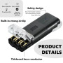 Lot de 20 Connecteur Etanche 3 Fils, Connecteurs Câble 3 Broches, Sans Dénuder, Connexion Rapide pour Fils 18-22 AWG, LED, Venti