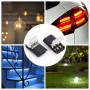Lot de 20 Connecteur Etanche 3 Fils, Connecteurs Câble 3 Broches, Sans Dénuder, Connexion Rapide pour Fils 18-22 AWG, LED, Venti