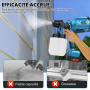 Pulvérisateur Kit de Peinture sans Fil 1000Ml, 500W Makita21V Pistolet Pulvérisateur Électrique HVLP Fonctionnant sur Batterie a
