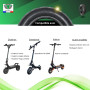 M365Lyon – Pneu 10X3 Pouces Pour Trottinette Électrique Zero 10X Dualtron Victor - Kaabo Mantis 10 Mobygum Xenon-S - Speedtrott 