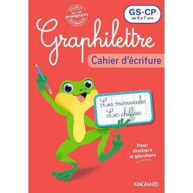 Graphilettre GS-CP: Cahier d'écriture