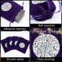 CREATCABIN 4 Sac Cartes Tarot Pochette Cordon Serrage Pochette pour Cartes Tarot Pochette Rangement pour Jeux Tarot Sacs Velours
