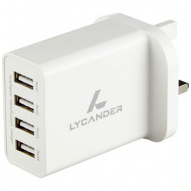 Fiche secteur Lycander LPS4UK Anglais USB (Reconditionné A+) 18,99 €