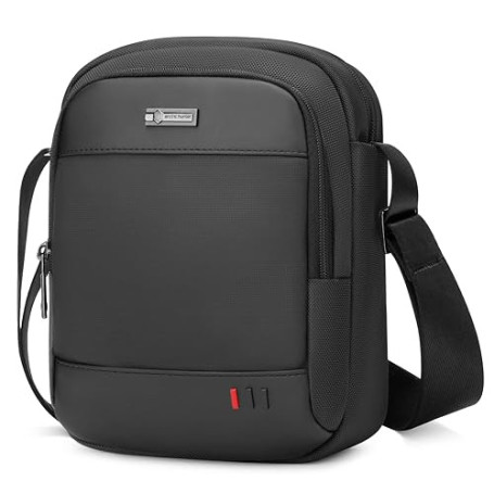BAIGIO Sacs Bandoulière Homme,Sacs portés épaule pour homme,Pouch Homme Cross Body Bag pour le sport, les voyages, le travail (