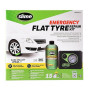 Slime CRK0305-IN, Réparation de Crevaison, Smart Repair, Kit d’Urgence Pneus Voitures, Comprend Le Produit Anti-crevaison et la