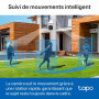 Tapo 2K Caméra de Surveillance WiFi extérieur 360°, Vision Nocturne Couleur, Détection de Personne et Suivi de Mouvement, Étanch