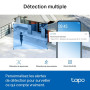 Tapo 2K Caméra de Surveillance WiFi extérieur 360°, Vision Nocturne Couleur, Détection de Personne et Suivi de Mouvement, Étanch