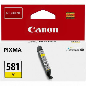 Cartouche d'encre originale Canon Pixma CLI-581Y Jaune (Reconditionné A+) 16,99 €