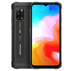 Ulefone 5G Téléphone Portable Robuste Armor 12, Dimensité 700 8Go+128Go, 6,52’’ IP68 Smartphone Débloqué Incassable Android 11,