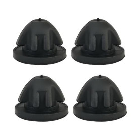 4 Pièces Silentblocs en Caoutchouc pour Cache-Moteur BMW - Résistants aux Hautes Températures, Compatibles avec les Séries 1/2/3