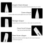 Hanyousheng Pinceaux en Silicone Nail Art, 5 Pcs Sculpture Stylo Kit, Silicone Nail Art Sculpture Pen, Double Tête Pinceaux Nail