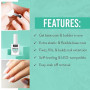 IBD Rubber Gel Base Coat 15 ml Fabriqué aux États-Unis Renforce et protège la plaque à ongles