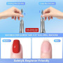 CGBE 10 Pièces Embout Ponceuse : 3/32 Pouces Embout Ponceuse Ongles Depose - Professionnels Forets à Ongles avec Boîte de Rangem