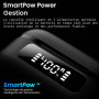 TOZO NC9 Écouteurs Bluetooth 5.3 sans fil avec ANC hybride jusqu’à 45 dB, micro clair à 6 microphones ENC pour les appels profes