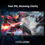 KTC 24.5 Pouces Ecran PC Gamer 400Hz / 360Hz / 240Hz | Fast IPS 1ms | Adaptive Sync | FHD écran 1080P | HDR 400 128% sRGB | HDMI