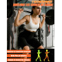 Kiiwah Short de Sudation Femme Amincissante, Legging Sport Taille Haute avec Poche Retient la Transpiration au Chaud Pantalon de