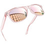 Joopin Lunettes de Soleil Polarisées Carrées Style Rétro Classique Unisexe pour Conduite et Voyage avec Protection UV400
