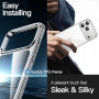 JETech Coque pour iPhone 17 Pro 6,3 Pouces, Étui Housse Anti-Jaunissement Antichoc Bumper, Arrière Transparente Anti-Rayures (Tr