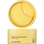 Patchs Yeux Anti-Cernes Korean Skincare: Masque Gel Sous les Yeux à la Vitamine C, Niacinamide, Acide Tranexamique, Caféine & Ac
