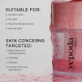 Yepoda The Porefect Pad, tampons toniques exfoliants à l’eau de rose, AHA, BHA & PHA, Exfoliation douce & raffermissant les pore