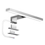 DEELUX Lampe Miroir LED Salle de Bain Avec Interrupteur, 30CM 500LM 5W Luminaire Salle de Bain 6000K Blanc Froid 230V, Applique