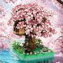 Sakura Arbre Maison Construire Bloc, 12580 Pièces Ensemble de Construction Cabane dans Les Arbres, Sakura Botanical Collection B
