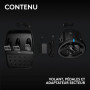 Logitech G G923 volant de course et pédales, TRUEFORCE jusqu'à 1000 Hz, commande de démarrage à double embrayage, housse de vola