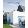 aosu 3K Caméra Surveillance WiFi Exterieure sans Fil, 5MP Camera Exterieur Solaire, 360° PTZ Suivi Automatique, Détection IA Per