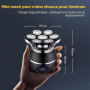 ETENTOUS Rasoir Tete Chauve Homme, 7D Rasoir Électrique Homme- 6 en 1 Tondeuse Crane Chauve- Humide/Sec Étanche IPX7 pour Hommes