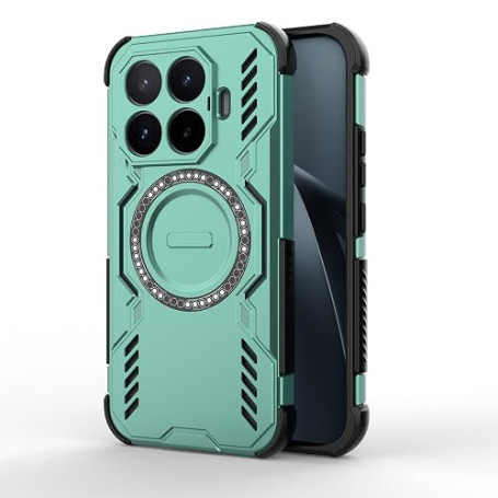 YUXING Coque pour Xiaomi Redmi 15C 5G 4G – Antichoc Militaire Double Couche TPU+PC, Airbags aux Coins, Magnétique Antidérapante