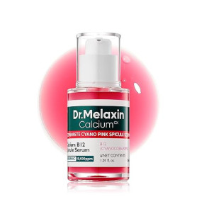 Dr.Melaxin Cyano Pink Spicule Serum avec vitamine B12, traitement visage liquide à micro-aiguilles pour pores dilatés (Cyano Pin